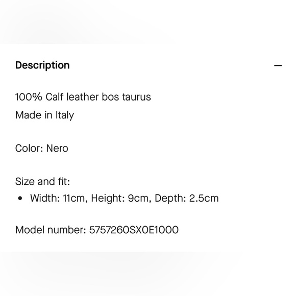 YSL Logo Cassandre bifold wallet - Picture 4 of 4